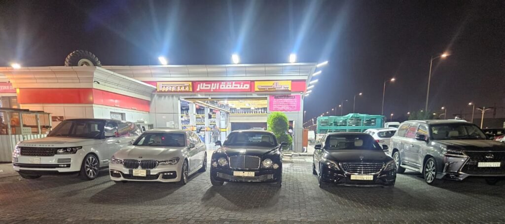 منطقة الاطارات في جدة